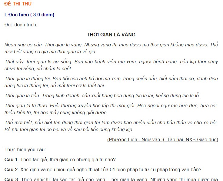 Thời Gian Là Vàng Đọc Hiểu - Hiểu Đúng Giá Trị Vô Giá Của Thời Gian