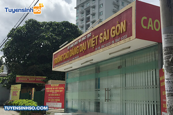 Thông tin tuyển sinh trường Cao đẳng Đại Việt Sài Gòn