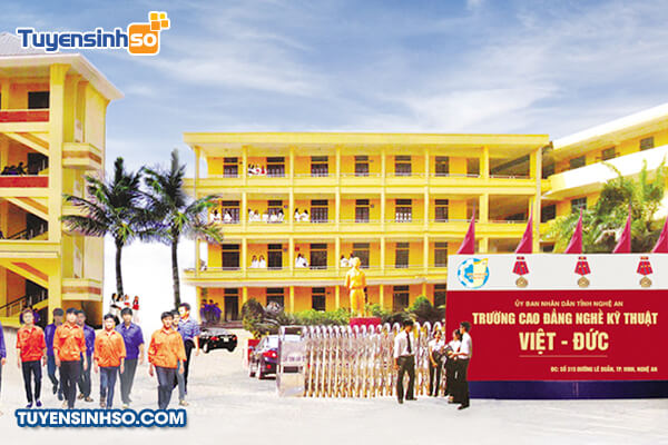 Thông tin tuyển sinh trường Cao đẳng Việt - Đức Nghệ An