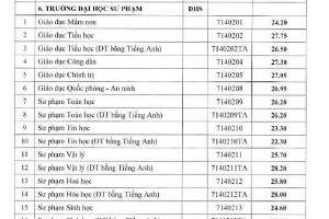 Điểm chuẩn nhiều trường ĐH Sư phạm tăng cao: Có những ngành vượt mốc 29 điểm