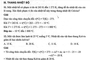 Hướng dẫn ôn thi tốt nghiệp THPT môn Vật lý theo chương trình mới