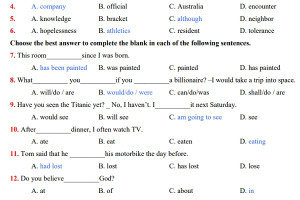 Bộ đề ôn thi học kì I môn Tiếng Anh lớp 12 năm học 2019 -2020 (có đáp án)